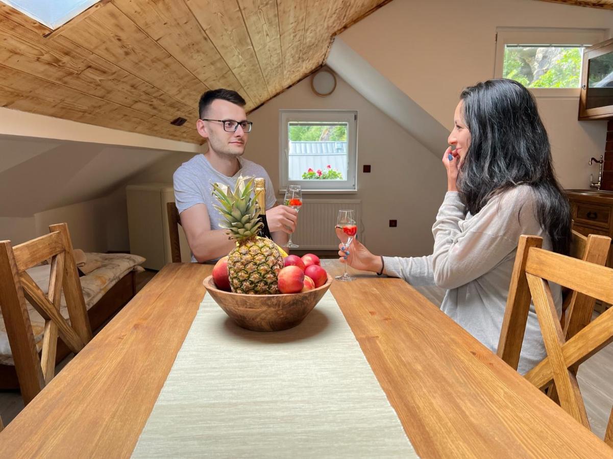 Pension Pod Skalou Hřensko Exteriör bild